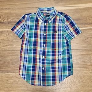 Boys Chaps Button-down Shirt; Size 6